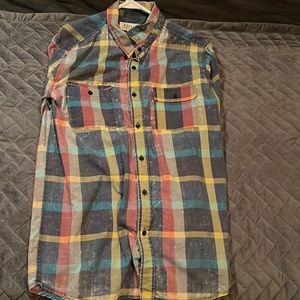 Men’s Flannel from Ezekiel Large Mulitcolored